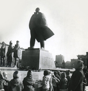 Памятник Ленину. 1980-е