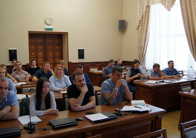 Встреча управления архитектурно – строительной инспекции мэрии города Новосибирска с застройщиками, представителями застройщиков и проектных организаций 25.07.2019