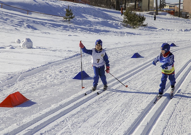Детская лыжня и Кубок мэра Новосибирска по горнолыжному спорту, март 2019 года