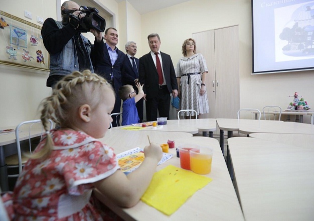 Новый детский сад открылся на улице Виктора Шевелёва, его будут посещать 220 маленьких новосибирцев, ноябрь 2019 года