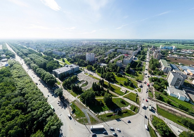 Кировский район с высоты